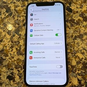 Apple iPhone 12 Pro Unlocked 128GB. Blue
